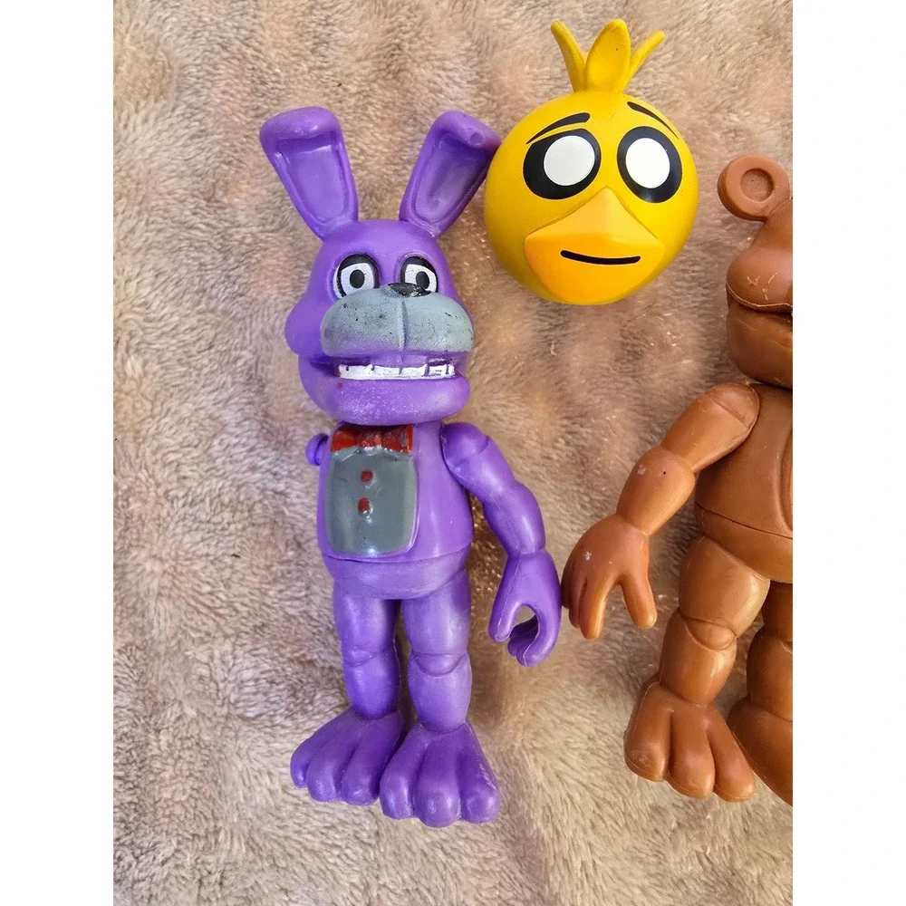 Five Nights at Freddys FNAF Action Figure Lot Bonnie Freddy Chica Parts Repair